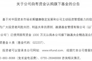 自購！廣發(fā)華商融通等多家基金公司出手