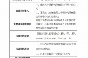 山西大華保險代理晉中分公司被罰8萬元：因利用業(yè)務(wù)便利為其他機(jī)構(gòu)或個人牟取不正當(dāng)利益等