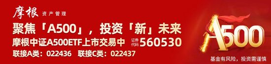 市場(chǎng)震蕩上行邏輯仍在，摩根中證A500ETF(560530)上市以來(lái)“吸金”超百億，摩根“A系列”規(guī)模合計(jì)超160億元