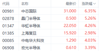 繼續(xù)看多半導(dǎo)體！機(jī)構(gòu)預(yù)期2025年資本支出激增 中芯國際漲超6%