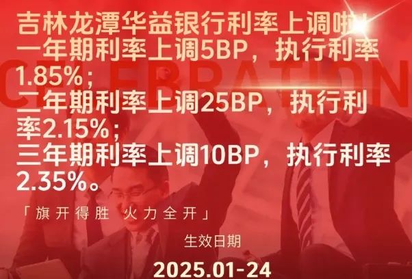 多家銀行宣布：上調(diào)！