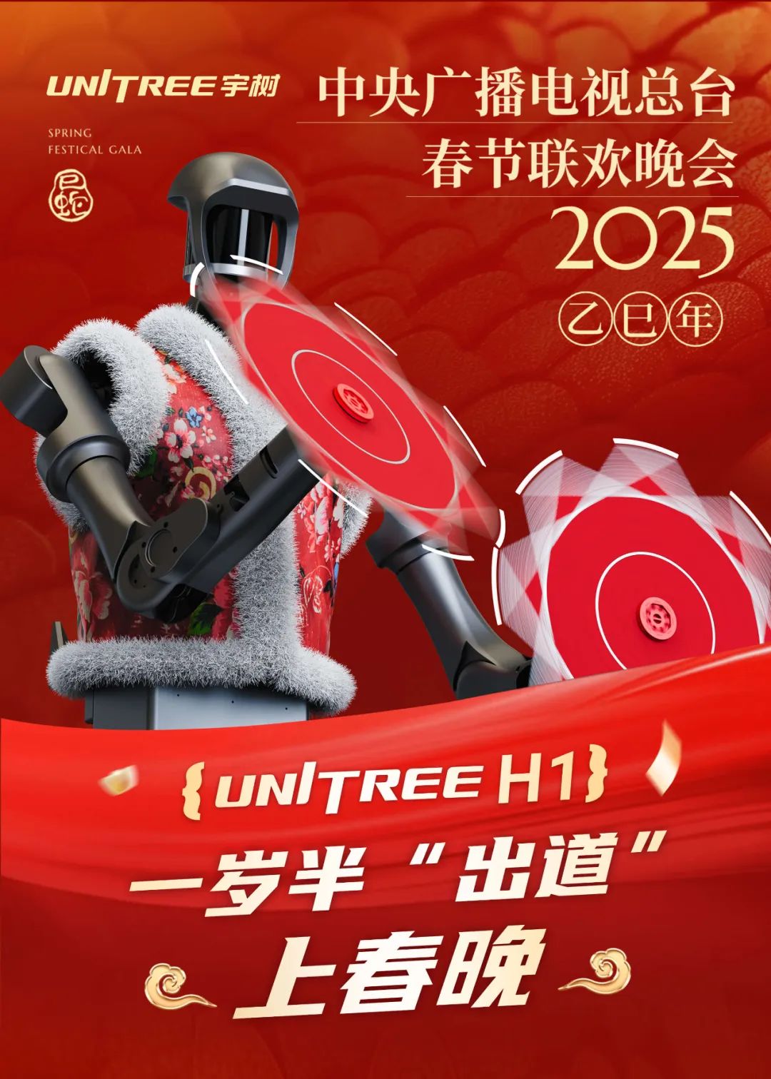 人形機器人扭秧歌，宇樹介紹 Unitree H1 上春晚背后的技術