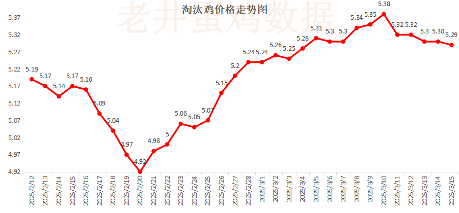 老井扯雞蛋：昨日全國雞蛋均價穩(wěn)中有跌、淘汰雞均價偏弱！